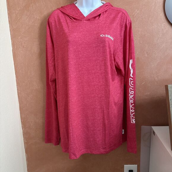 Drake Women’s Hoodie Size Large Oversized Hoodie Pink With Logo - Picture 1 of 7